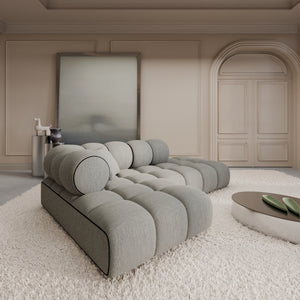STRUCTURED FABRIC Light Grey