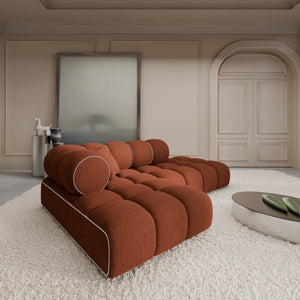 STRUCTURED FABRIC Terracotta