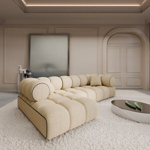 STRUCTURED FABRIC Cream