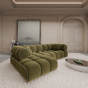 VELVET Olive Green