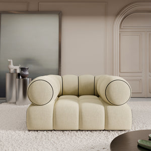 REAL LEATHER Beige