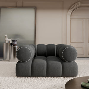 STRUCTURED FABRIC Anthrazit