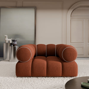STRUCTURED FABRIC Terracotta
