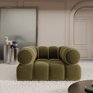 VELVET Olive Green