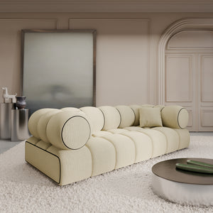 CORD VELVET Light Beige