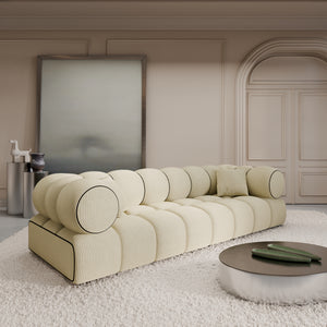 CORD VELVET Light Beige