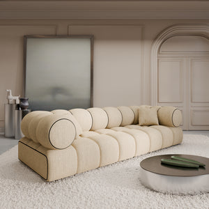 STRUCTURED FABRIC Cream