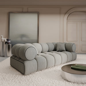 STRUCTURED FABRIC Light Grey