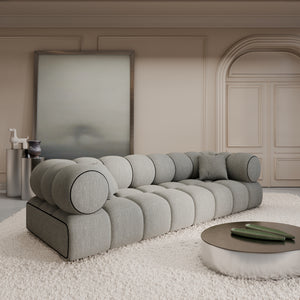 STRUCTURED FABRIC Light Grey