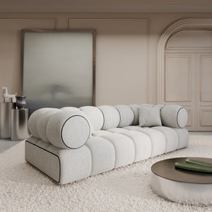 STRUCTURED FABRIC White