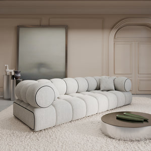 STRUCTURED FABRIC White