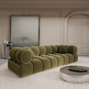 VELVET Olive Green