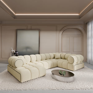 CORD VELVET Light Beige