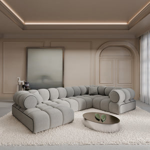 CORD VELVET Light Grey