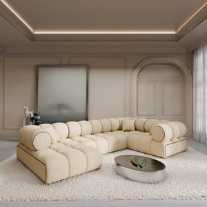 STRUCTURED FABRIC Cream