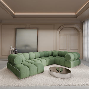 STRUCTURED FABRIC Green