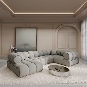STRUCTURED FABRIC Light Grey