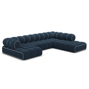 CORD VELVET Dark Blue