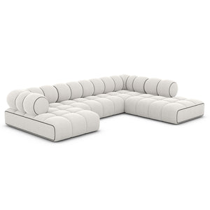 STRUCTURED FABRIC White