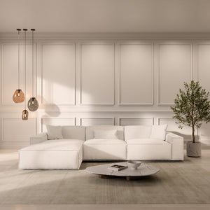 STRUCTURED FABRIC White