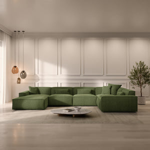 STRUCTURED FABRIC Green