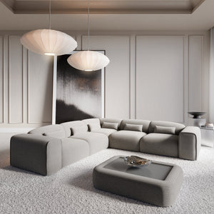 CORD VELVET Light Grey