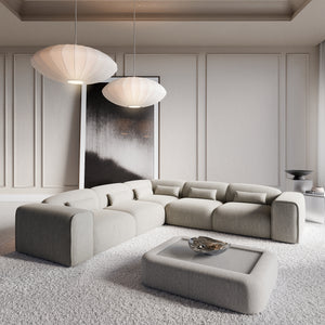 STRUCTURED FABRIC Light Grey