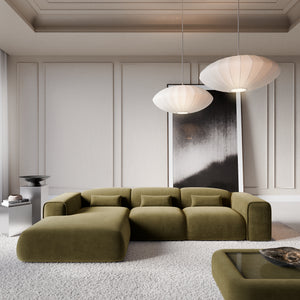 VELVET Olive Green