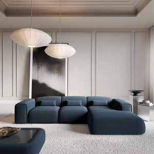 CORD VELVET Dark Blue