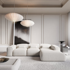 STRUCTURED FABRIC White