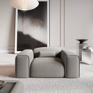 CORD VELVET Light Grey