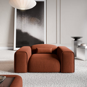 STRUCTURED FABRIC Terracotta