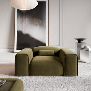 VELVET Olive Green