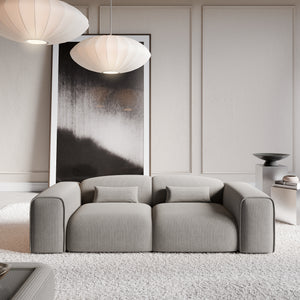 CORD VELVET Light Grey