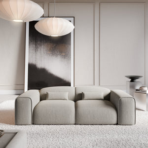 STRUCTURED FABRIC Light Grey