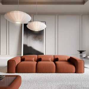 STRUCTURED FABRIC Terracotta