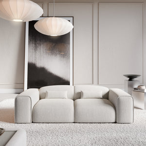 STRUCTURED FABRIC White