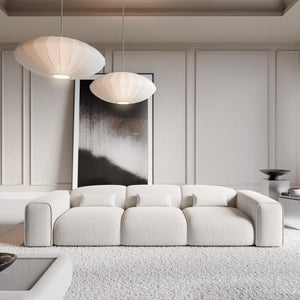 STRUCTURED FABRIC White