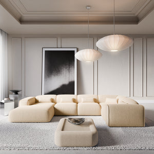 STRUCTURED FABRIC Cream