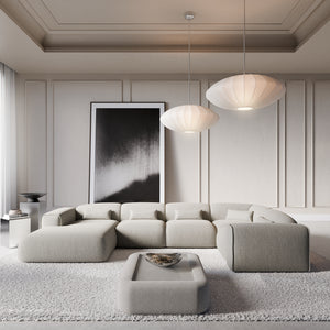 STRUCTURED FABRIC Light Grey