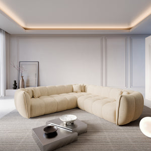 STRUCTURED FABRIC Cream