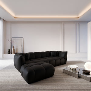 REAL LEATHER Black