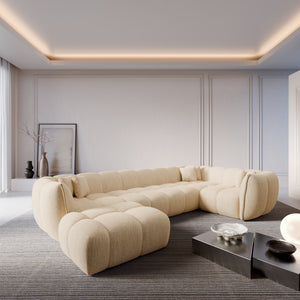 STRUCTURED FABRIC Cream