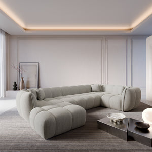 STRUCTURED FABRIC Light Grey