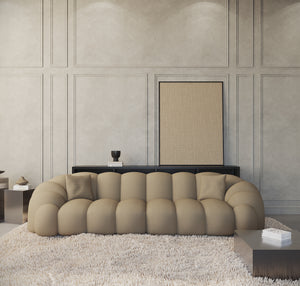 REAL LEATHER Dark Beige