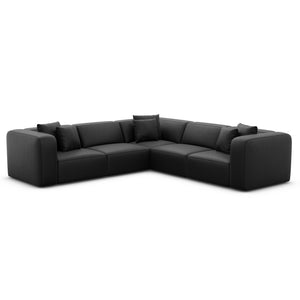 REAL LEATHER Black