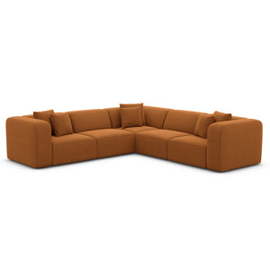 STRUCTURED FABRIC Terracotta