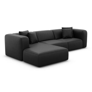 REAL LEATHER Black