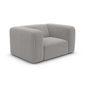 CORD VELVET Light Grey