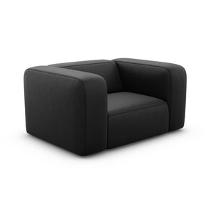 REAL LEATHER Black